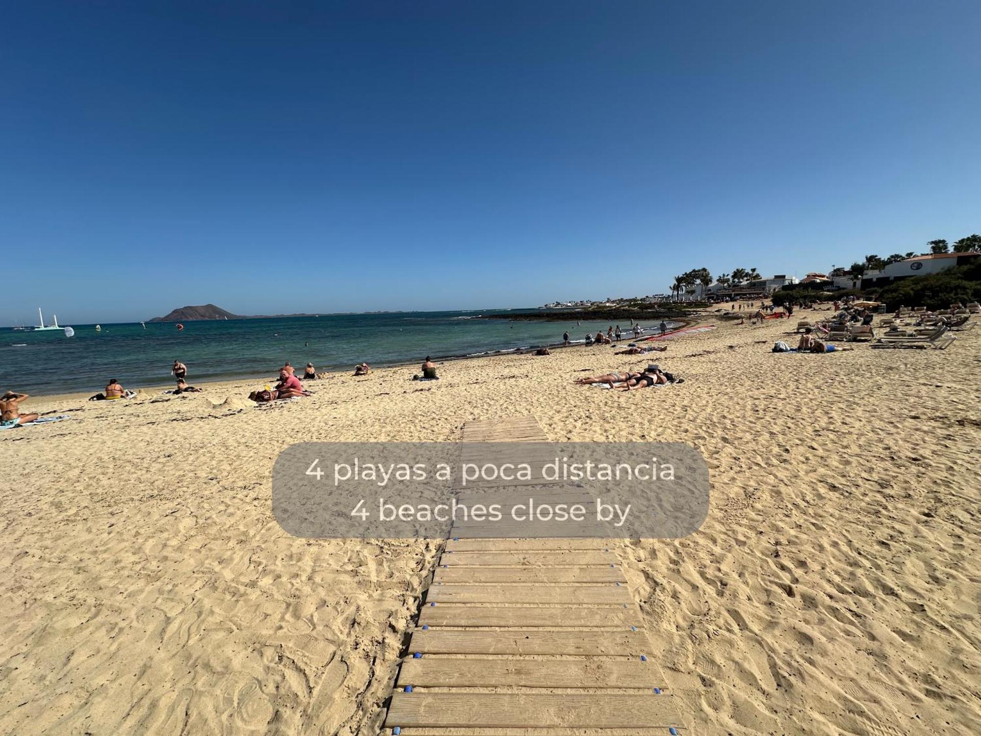 Maracuya Con Piscina, Terraza, Smart Tv, Cocina Completa Y Wifi Leilighet Corralejo Eksteriør bilde